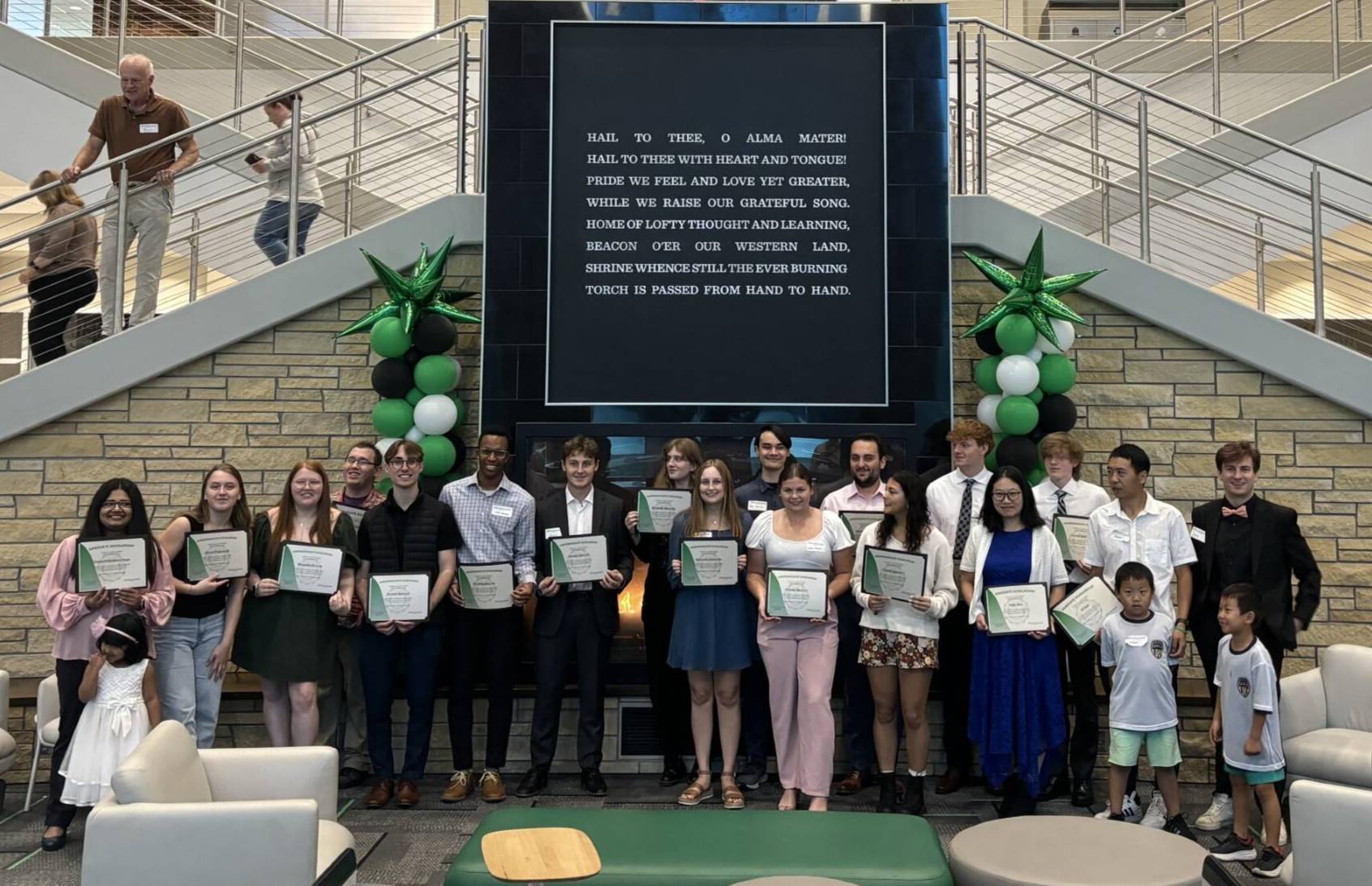 previous chemistry scholarship award winners