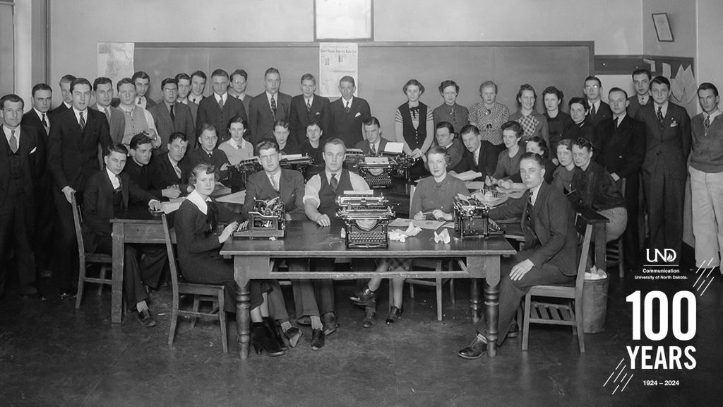 1930s communication students
