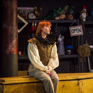 Production photo of William Shakespeare abridged
